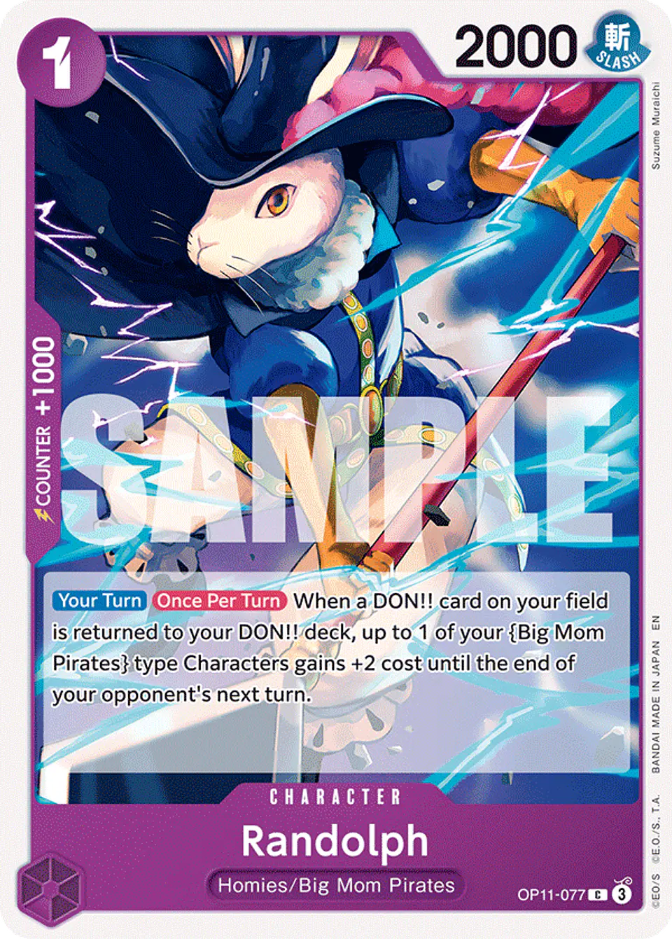 Randolph-OP11-077-One Piece Card Game 1