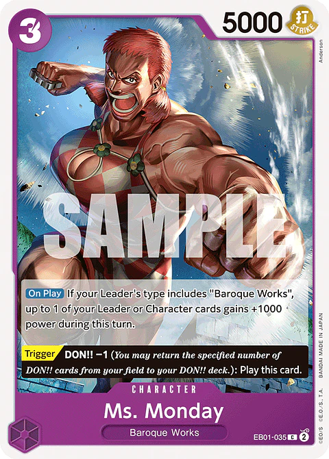 Ms. Monday-EB01-035-One Piece Card Game