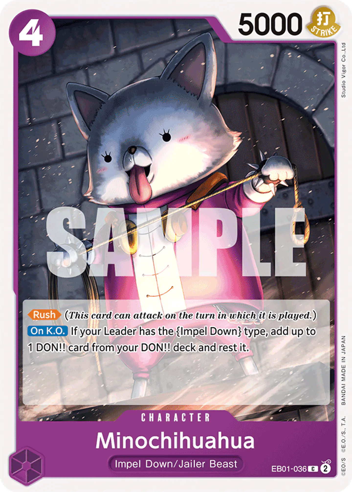 Minochihuahua-EB01-036-One Piece Card Game 1