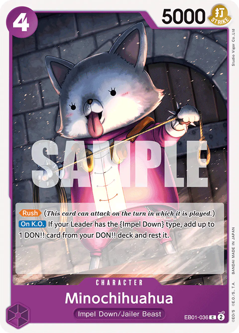 Minochihuahua-EB01-036-One Piece Card Game 1