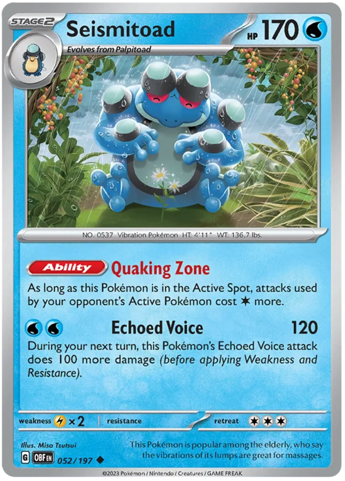 Seismitoad - obsidian flames - llamas obsidianas 1
