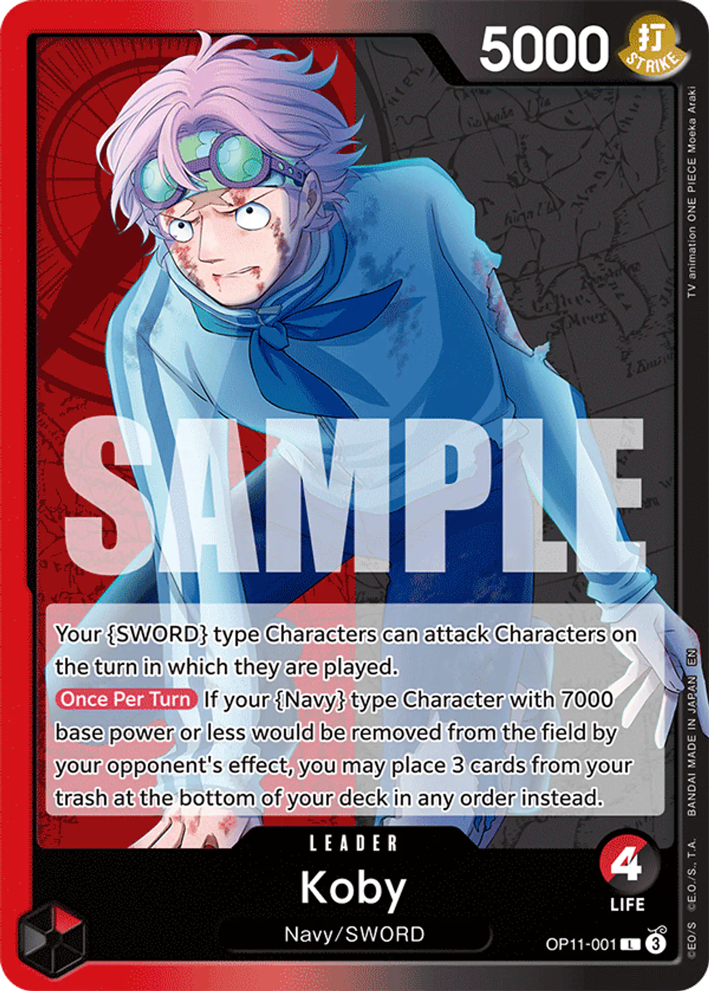 Koby-OP11-001-One Piece Card Game 1