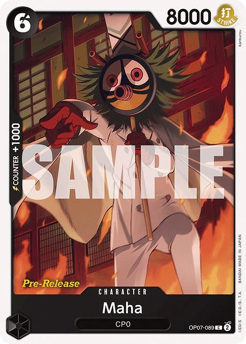 Maha-OP07-089-One Piece Card Game