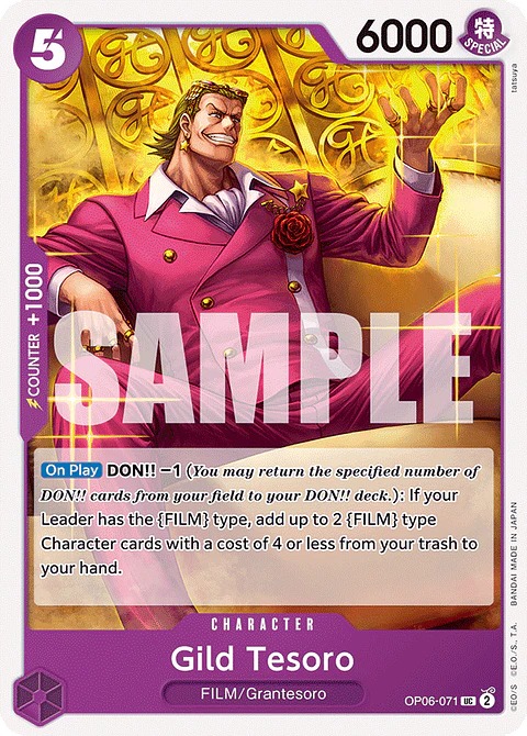 Gild Tesoro-OP06-071-One Piece Card Game