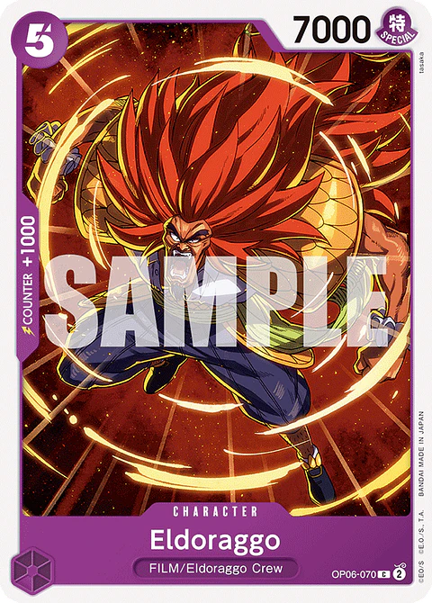 Eldoraggo-OP06-070-One Piece Card Game