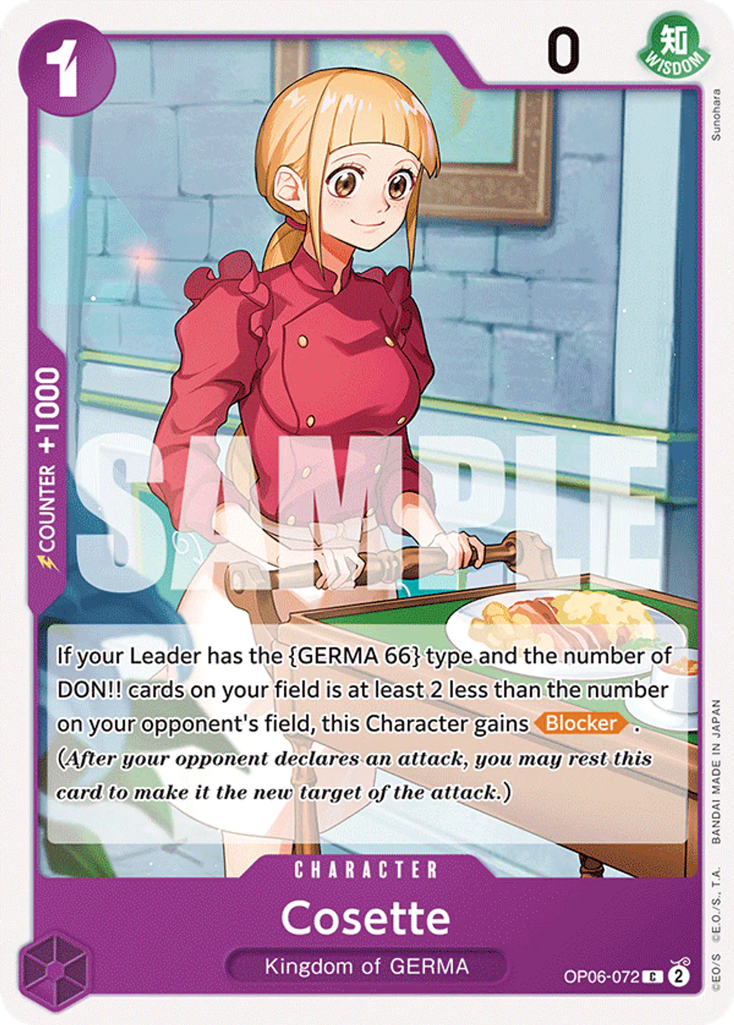 Cosette-op06-072-One Piece Card Game 1