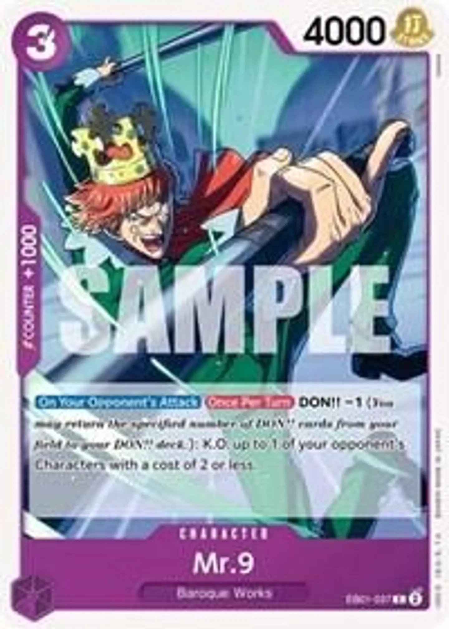 Mr.9-EB01-037-One Piece Card Game 1
