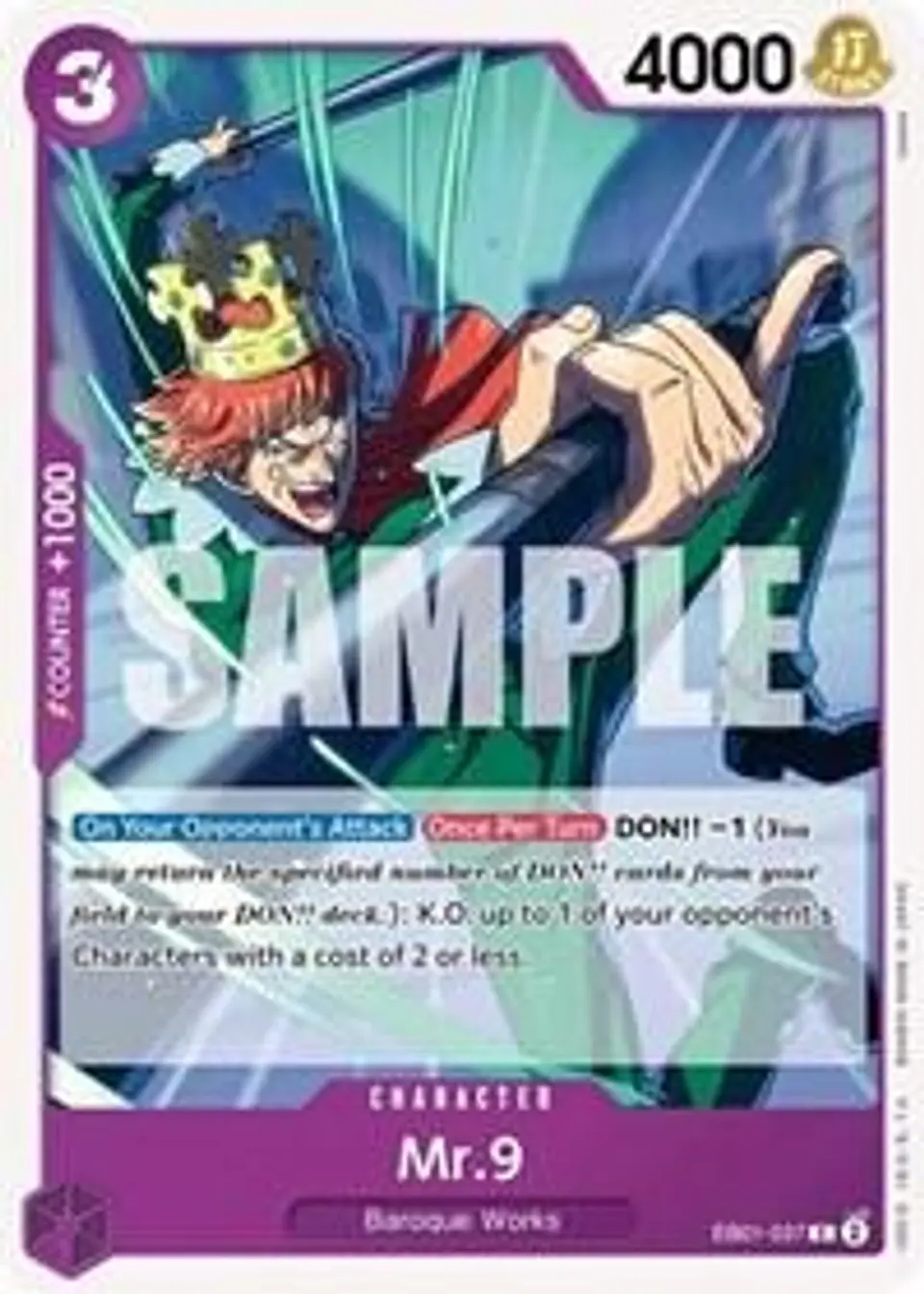 Mr.9-EB01-037-One Piece Card Game 1