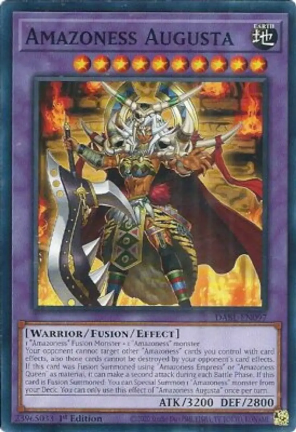 Amazoness Augusta - DABL-EN097 - Explosion alaoscura - Darkwing Blast 1