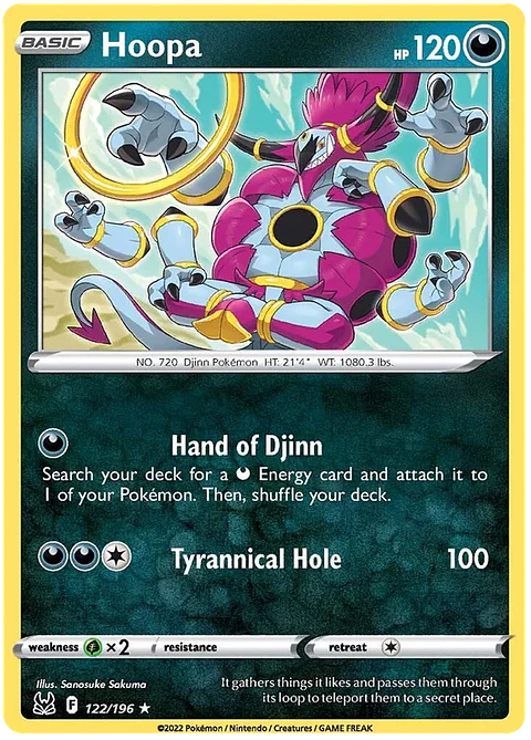 Hoopa - Lost Origin - Origen Perdido