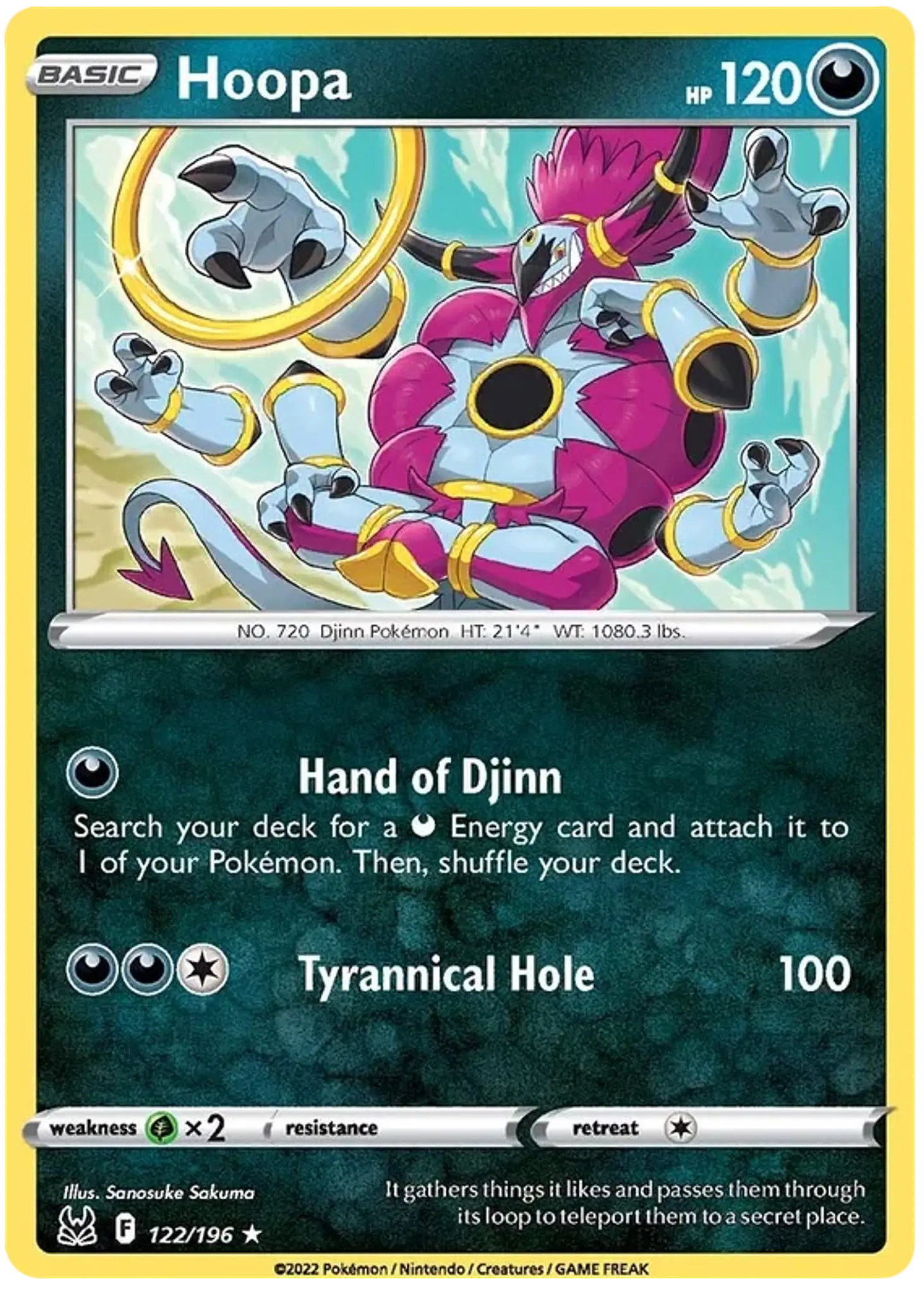 Hoopa - Lost Origin - Origen Perdido 1