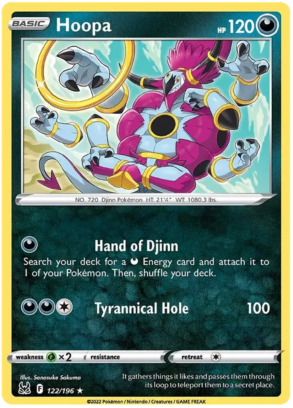 Hoopa - Lost Origin - Origen Perdido 1