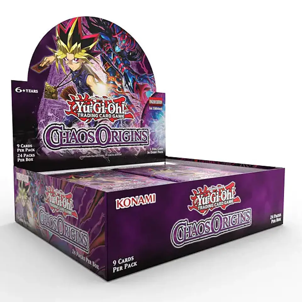 Yu gi Oh - Chaos Origins - Booster Box en Ingles 1
