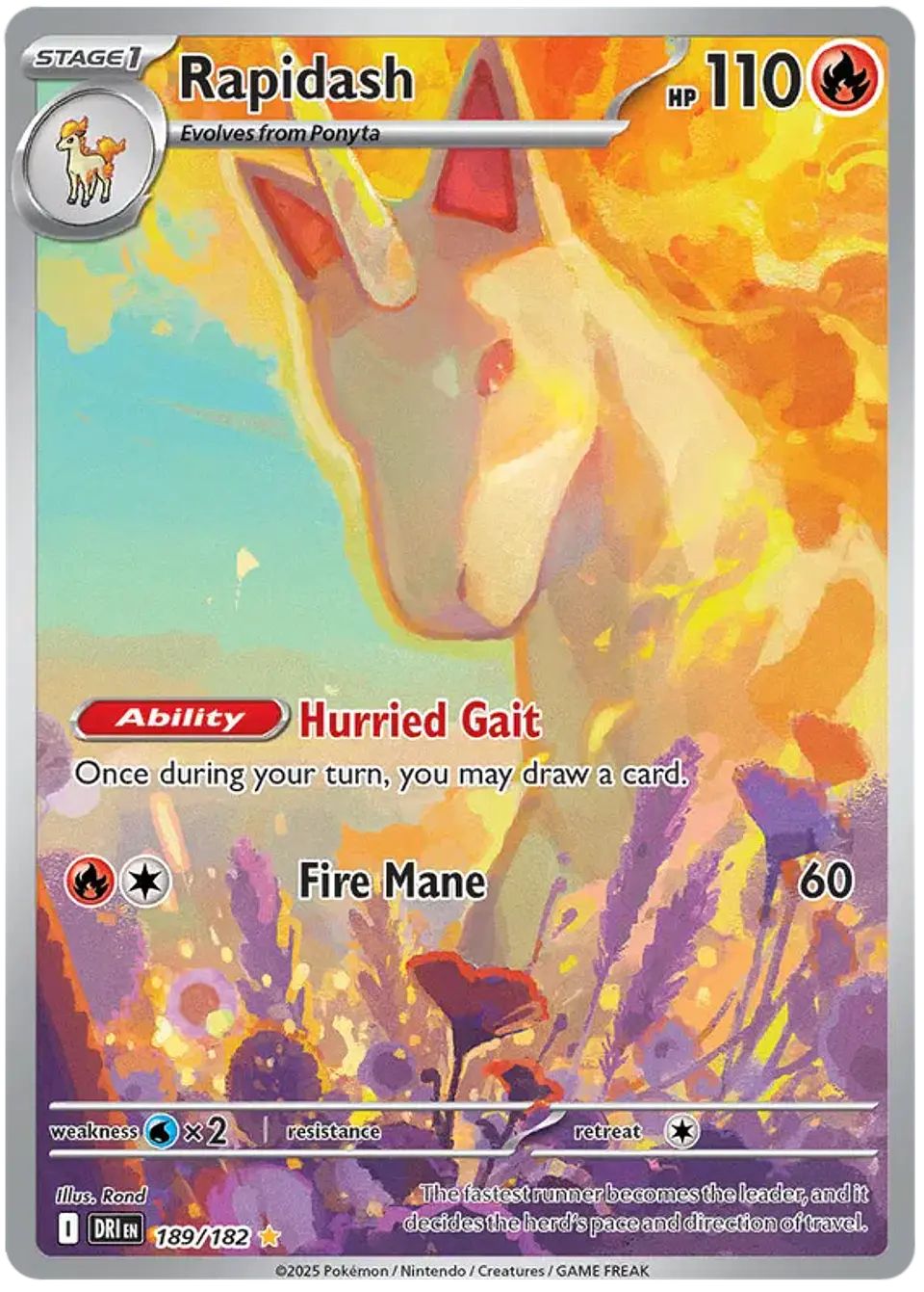 Rapidash - Destined Rivals - Rivales Predestinados  1