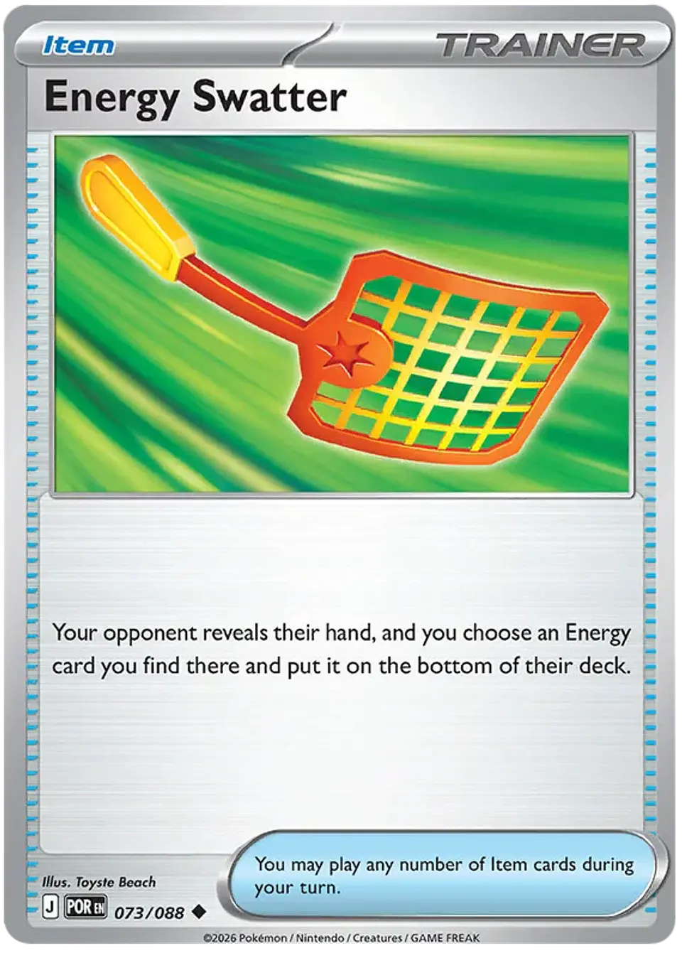 Energy Swatter - Perfect Order - Orden Perfecta 1