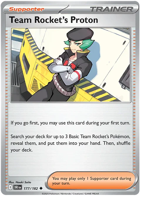 Proton del Team Rocket - Destined Rivals - Rivales Predestinados - (League) 