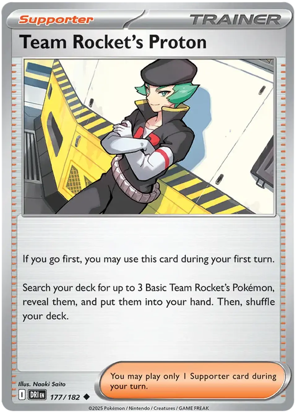 Proton del Team Rocket - Destined Rivals - Rivales Predestinados - (League)  1
