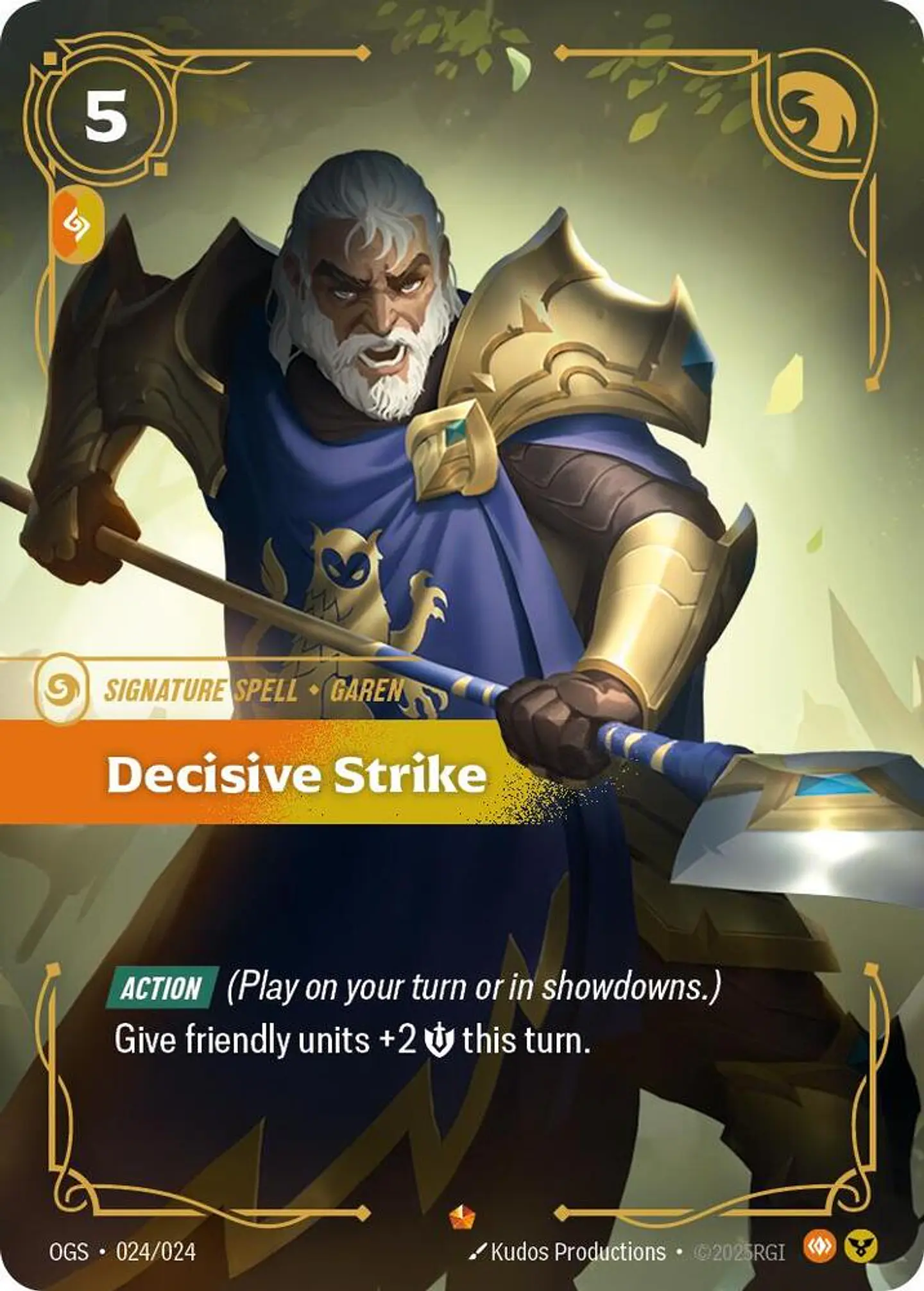 Decisive Strike - Origins: Proving Grounds (OGS) - Riftbound - League of Legends 1