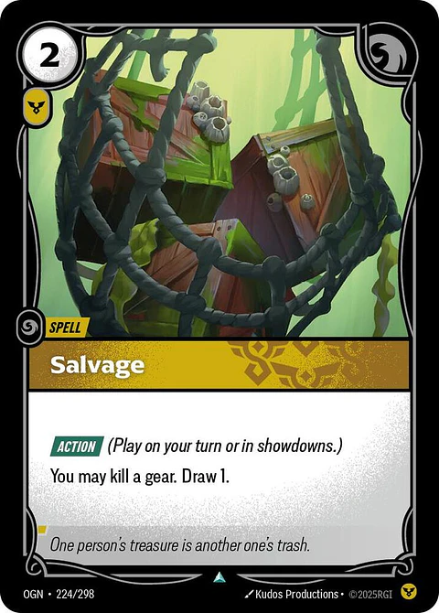 Salvage - Origins (OGN) - Riftbound - League of Legends