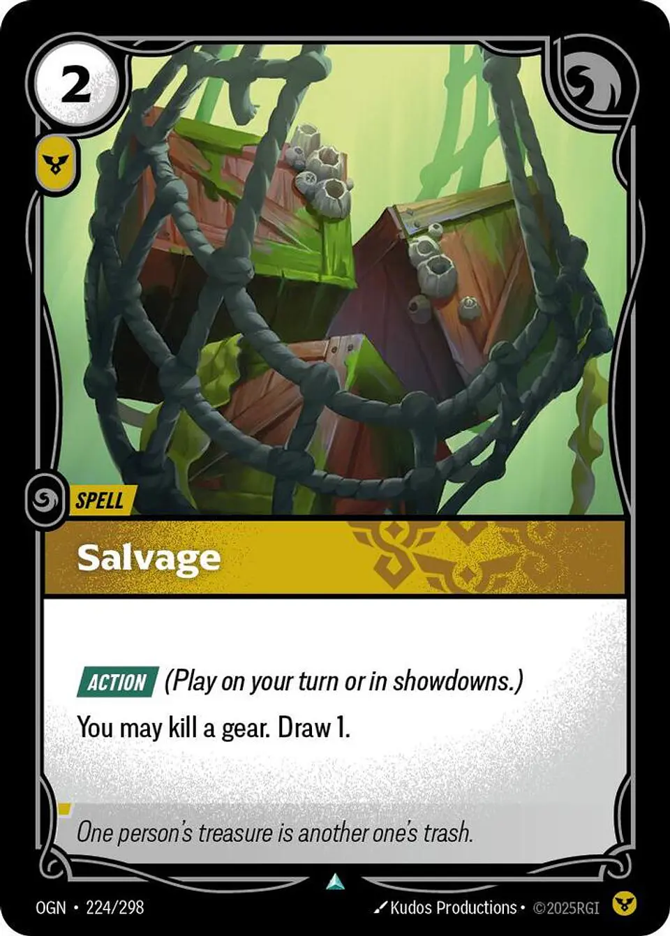 Salvage - Origins (OGN) - Riftbound - League of Legends 1