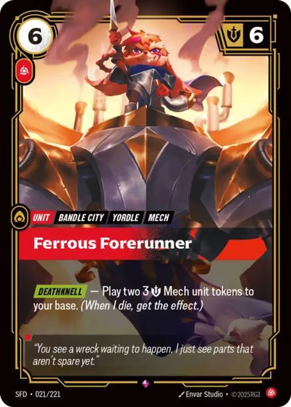 Ferrous Forerunner - Spiritforged (SFD) 1