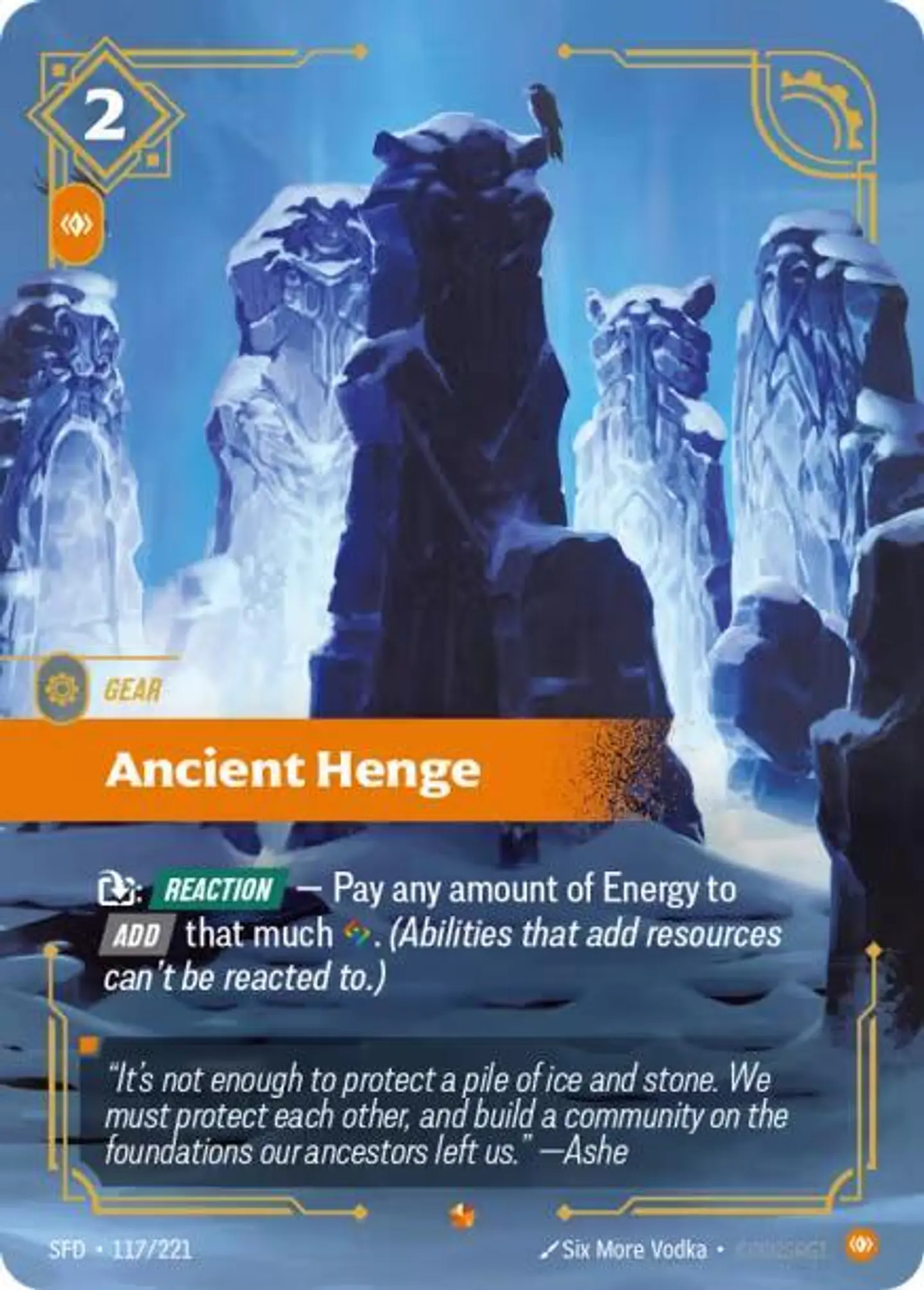 Ancient Henge - Spiritforged (SFD) - Riftbound - League of Legends 1