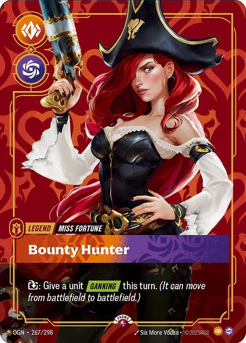 Miss Fortune - Bounty Hunter - Riftbound Organized Play Promotional Cards (OPP) - Riftbound - League of Legends