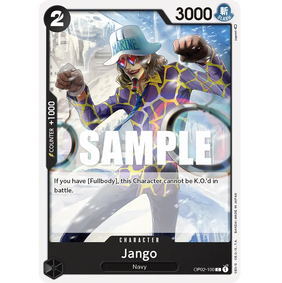 Jango op02-100 c 1 - One Piece Card Game  1