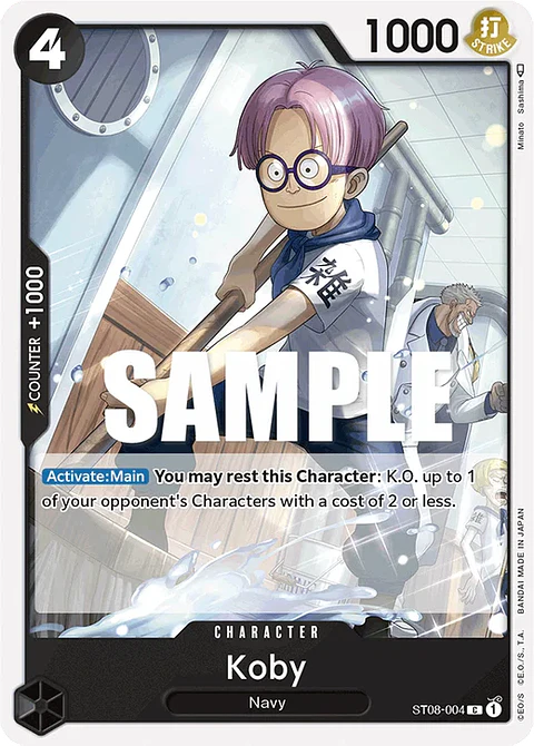 Koby ST08 - 004 - One Piece Card Game 