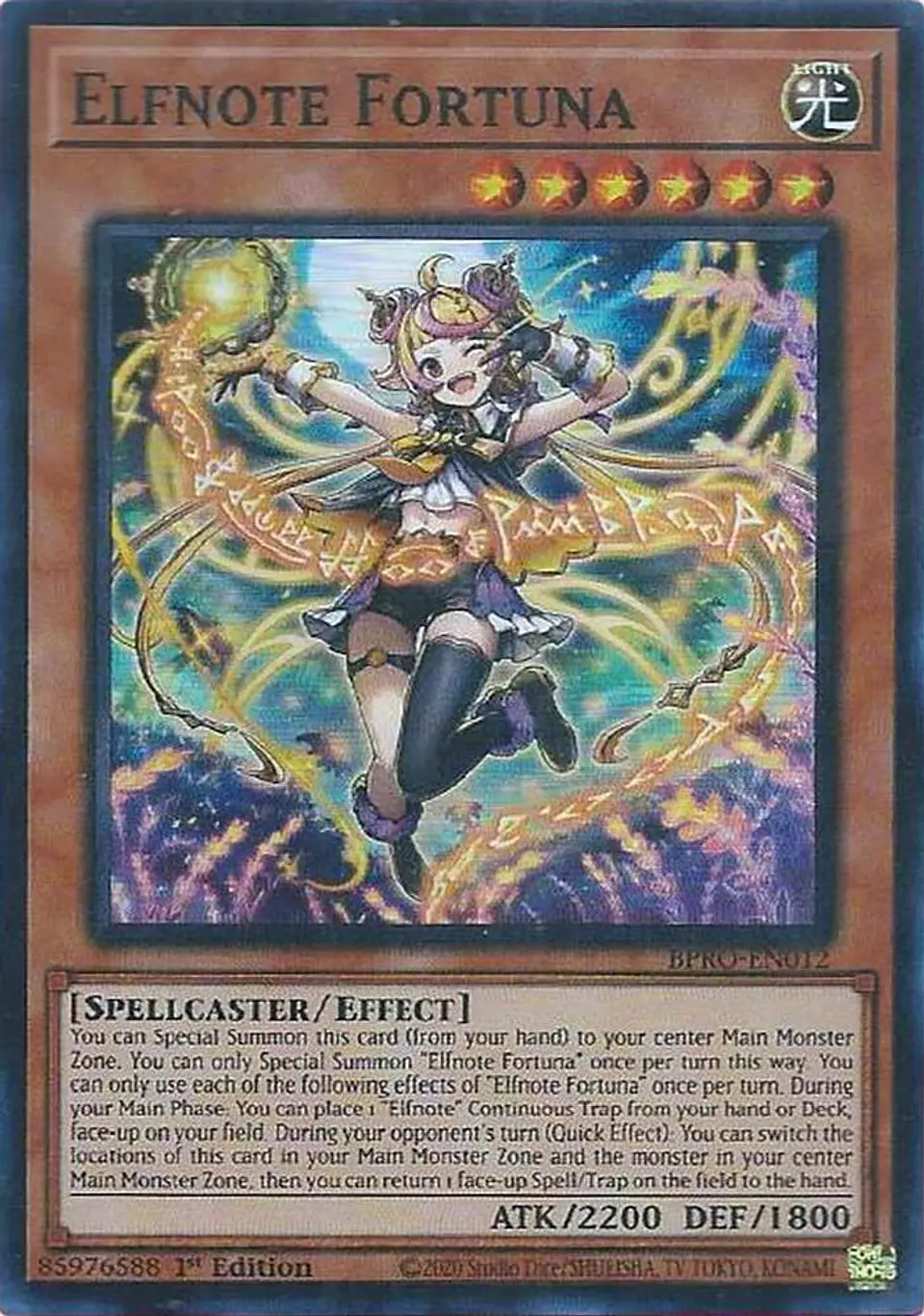 Elfnote Fortuna - Burst Protocol (BPRO) Español 1
