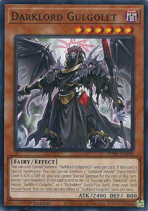 Darklord Gulgolet - Burst Protocol (BPRO) Español