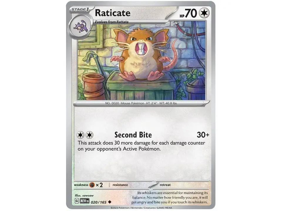 Raticate - 151  1