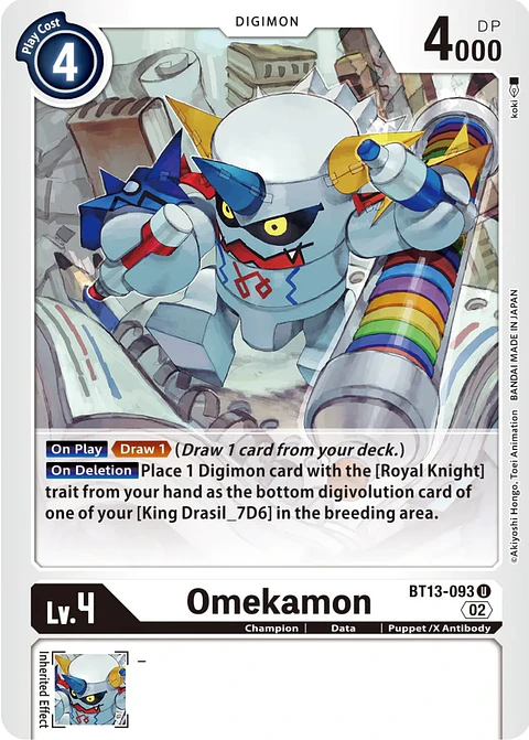 OMEKAMON BT13 093 U 02