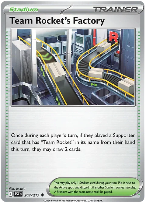 Team Rocket Factory - Ascended heroes 