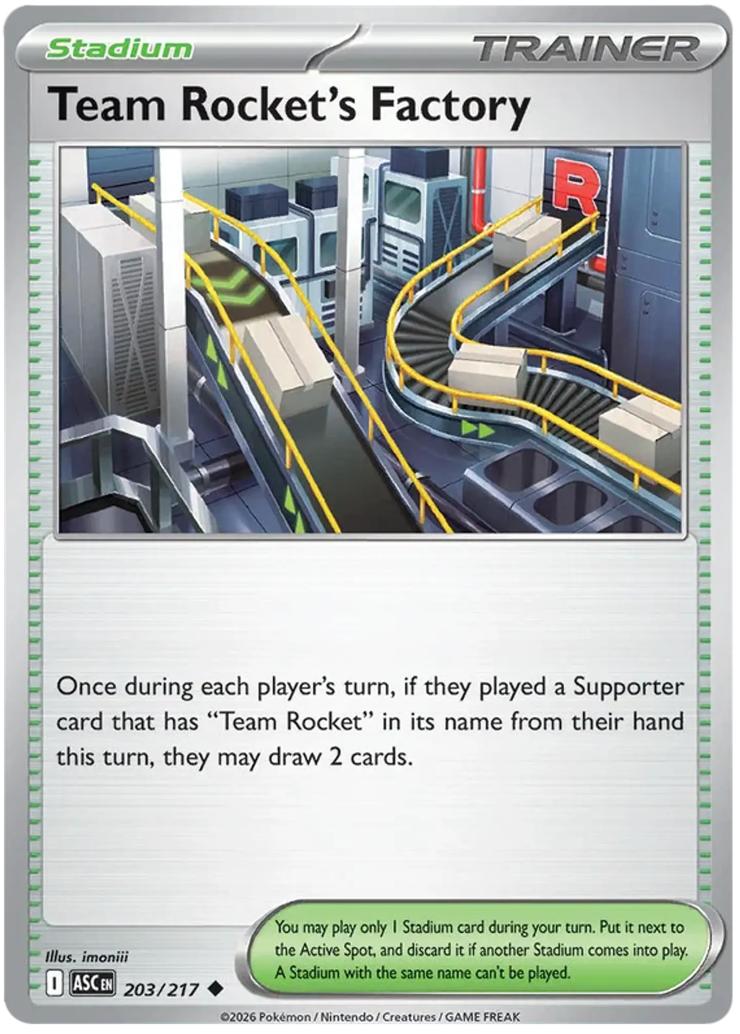 Team Rocket Factory - Ascended heroes  1