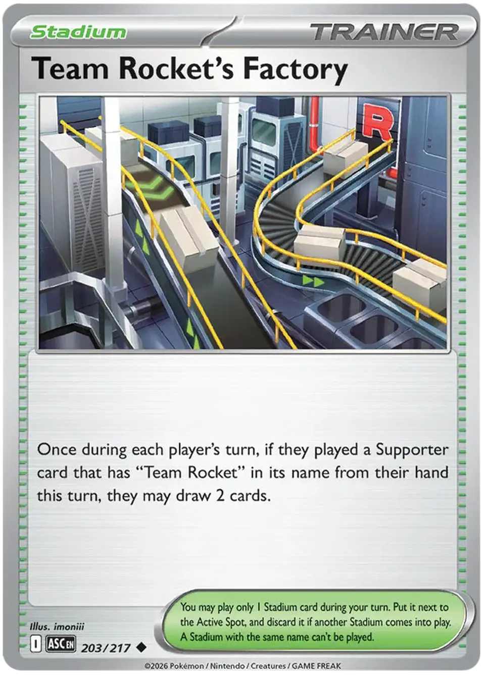 Team Rocket Factory - Ascended heroes  1