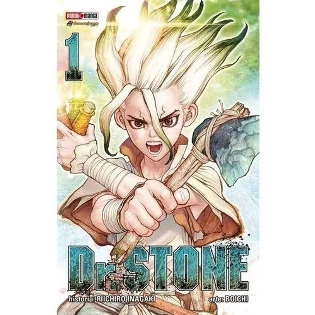 Dr Stone #01 - Panini Argentina 1