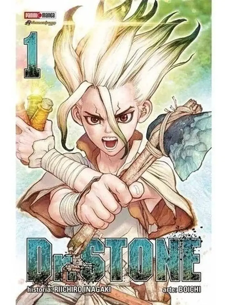 Dr Stone #01 - Panini Argentina 1