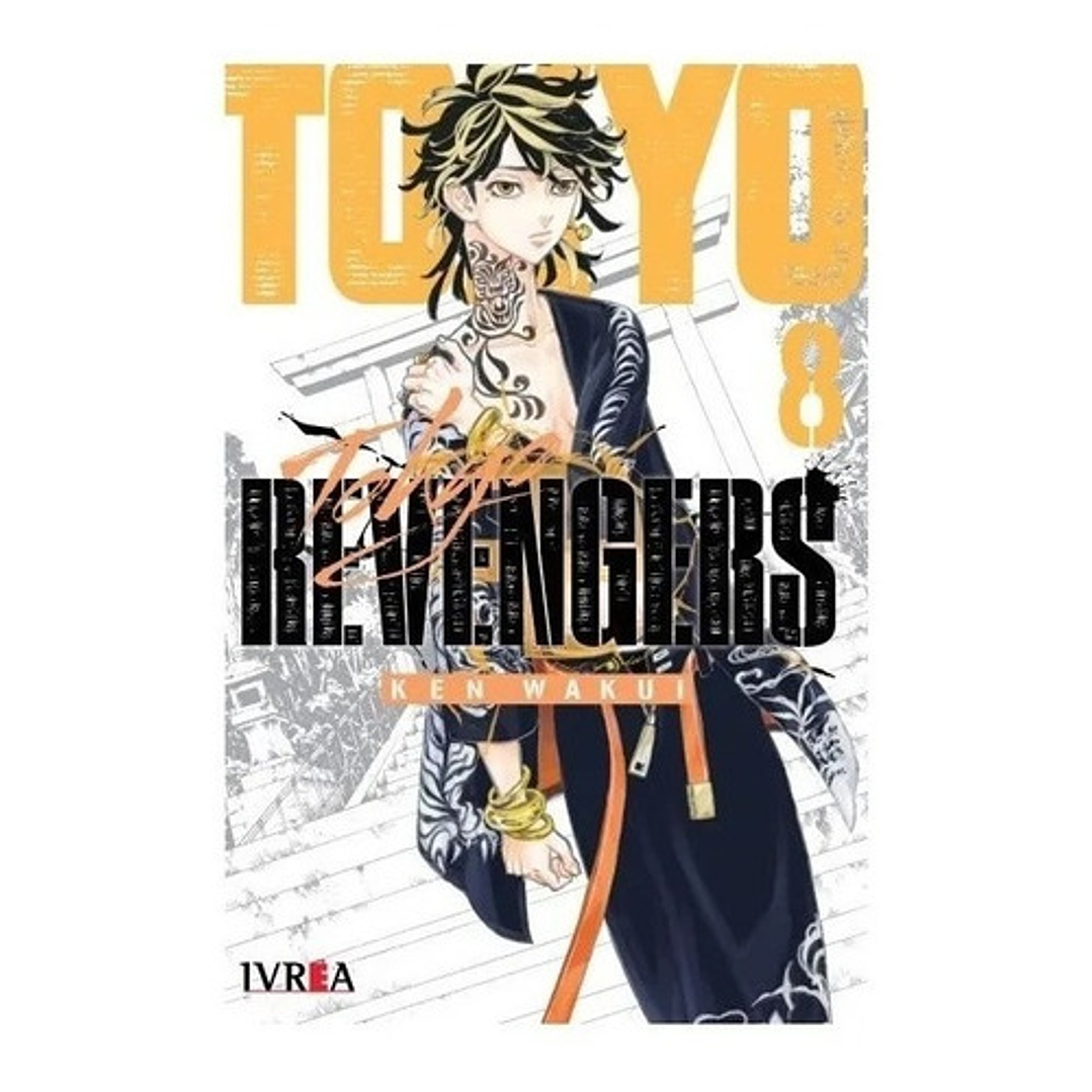 Manga Tokyo Revengers - Tomo 8 - Editorial Ivrea Arg 1