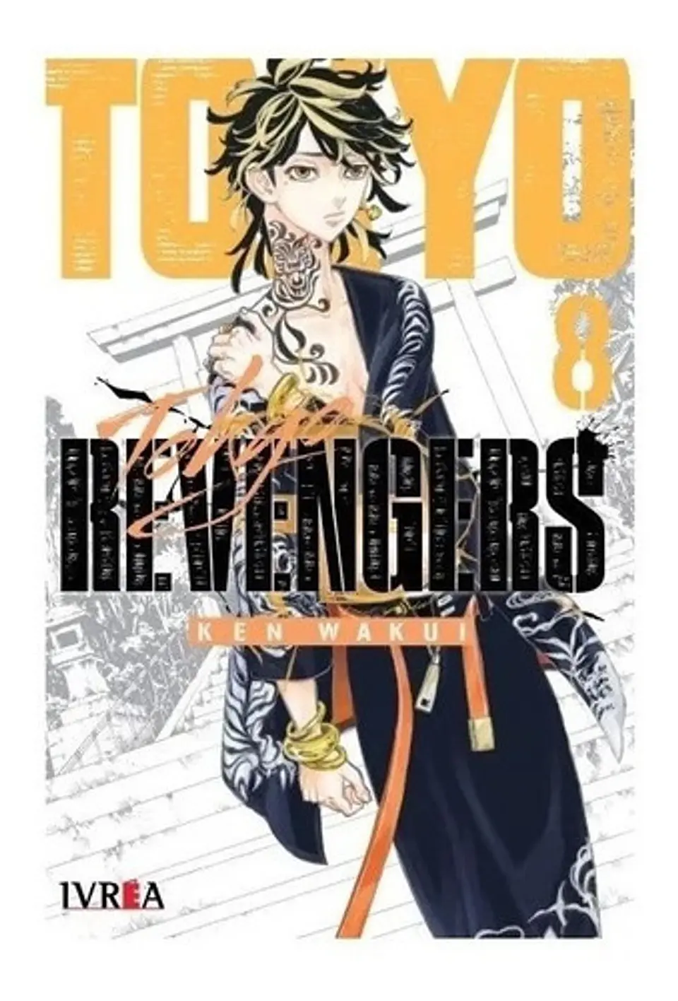 Manga Tokyo Revengers - Tomo 8 - Editorial Ivrea Arg 1
