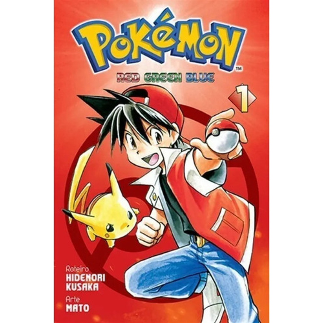 Manga Pokemon: Red, Green, Blue - Tomo 01 - Panini 1