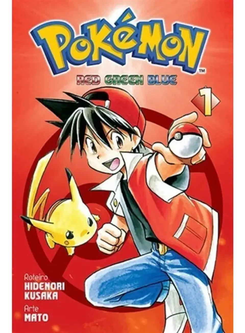 Manga Pokemon: Red, Green, Blue - Tomo 01 - Panini 1