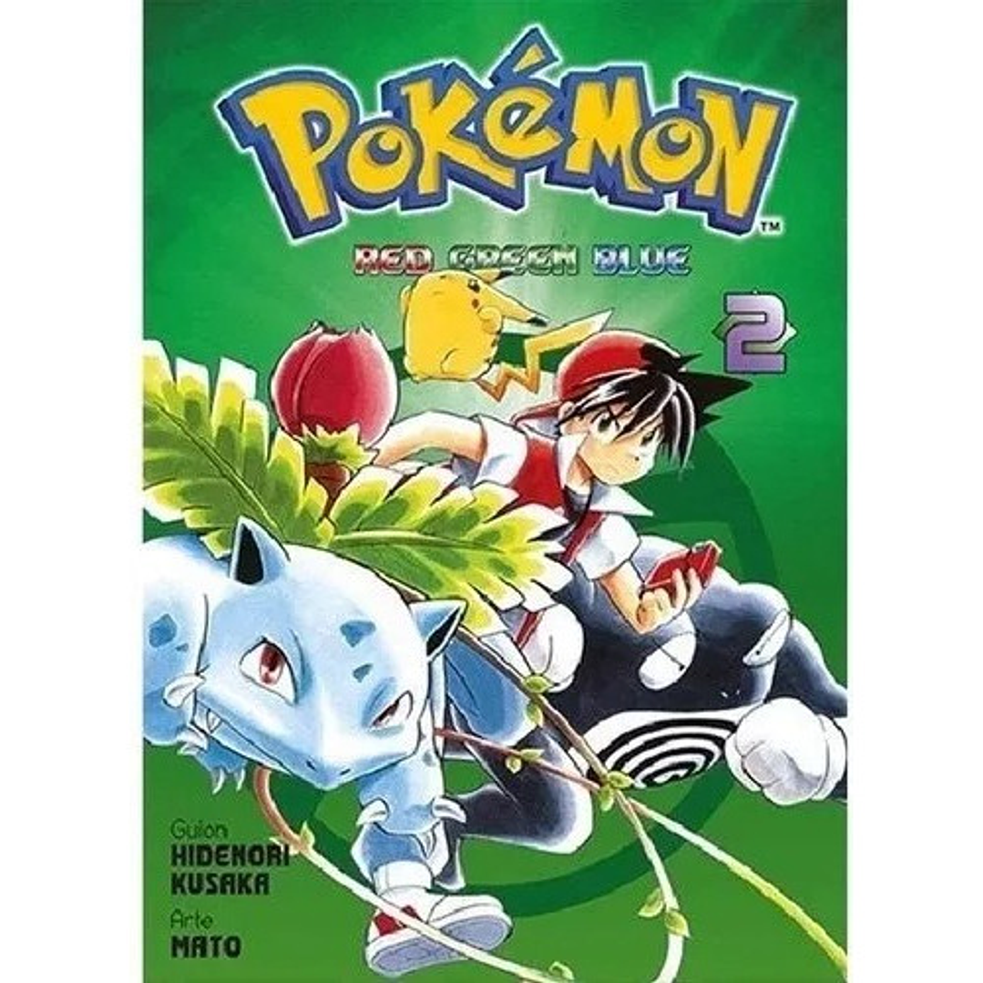 Manga Pokemon: Red, Green, Blue - Tomo 02 - Panini 1