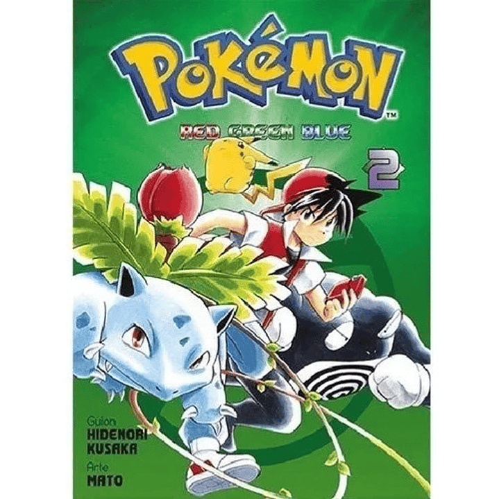Manga Pokemon: Red, Green, Blue - Tomo 02 - Panini 1