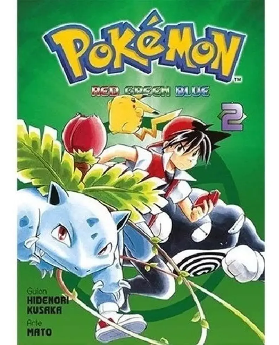 Manga Pokemon: Red, Green, Blue - Tomo 02 - Panini 1