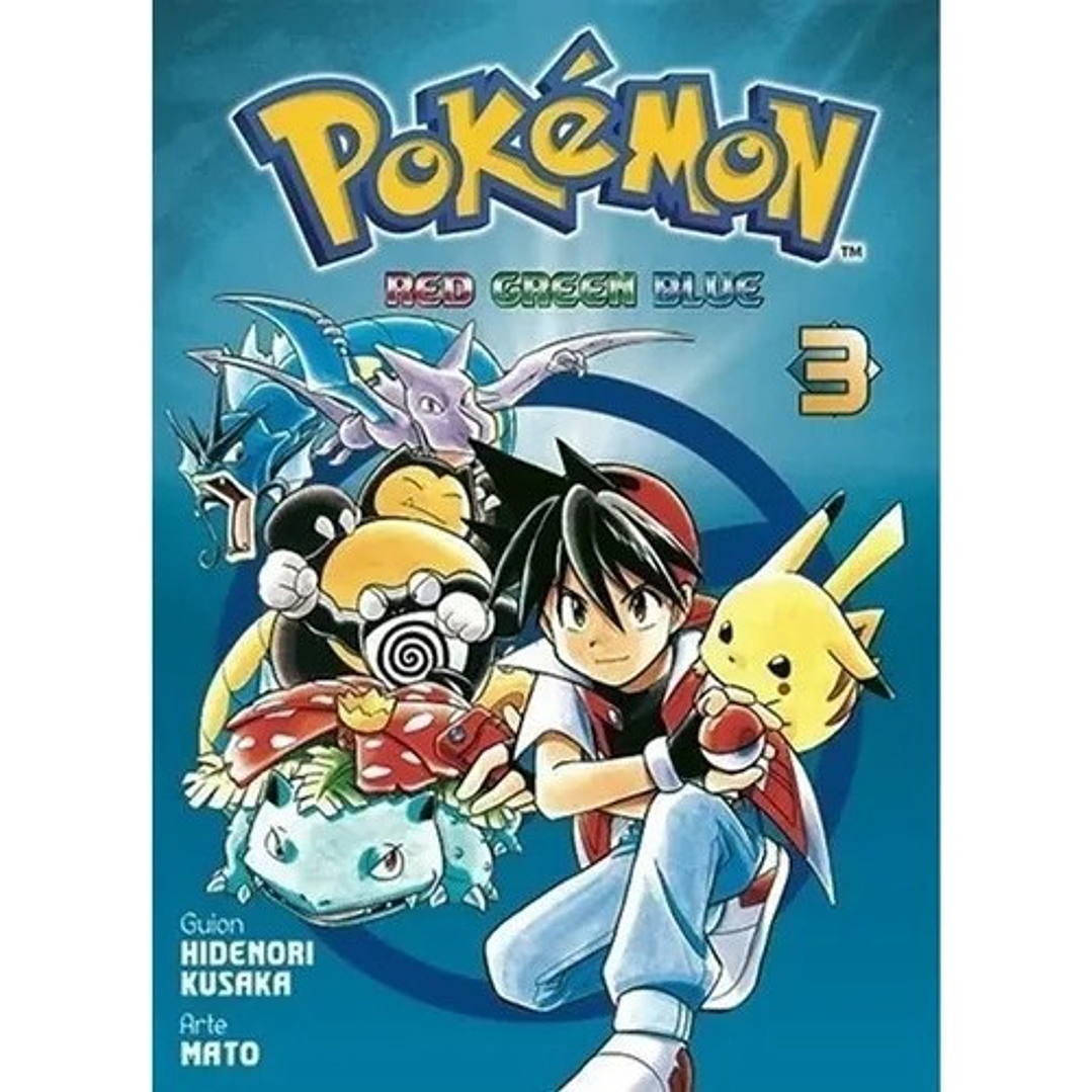 Manga Pokemon: Red, Green, Blue - Tomo 03 - Panini 1