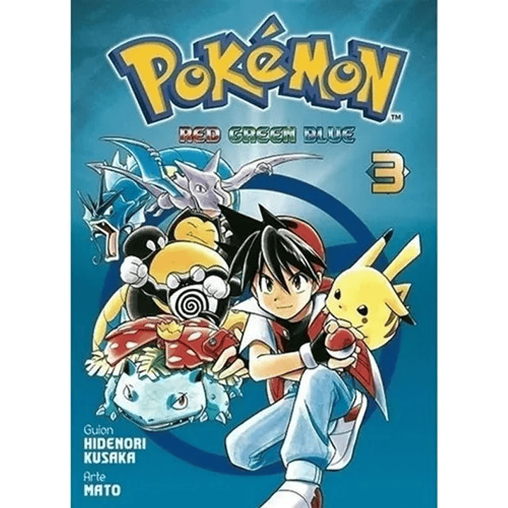 Manga Pokemon: Red, Green, Blue - Tomo 03 - Panini 1