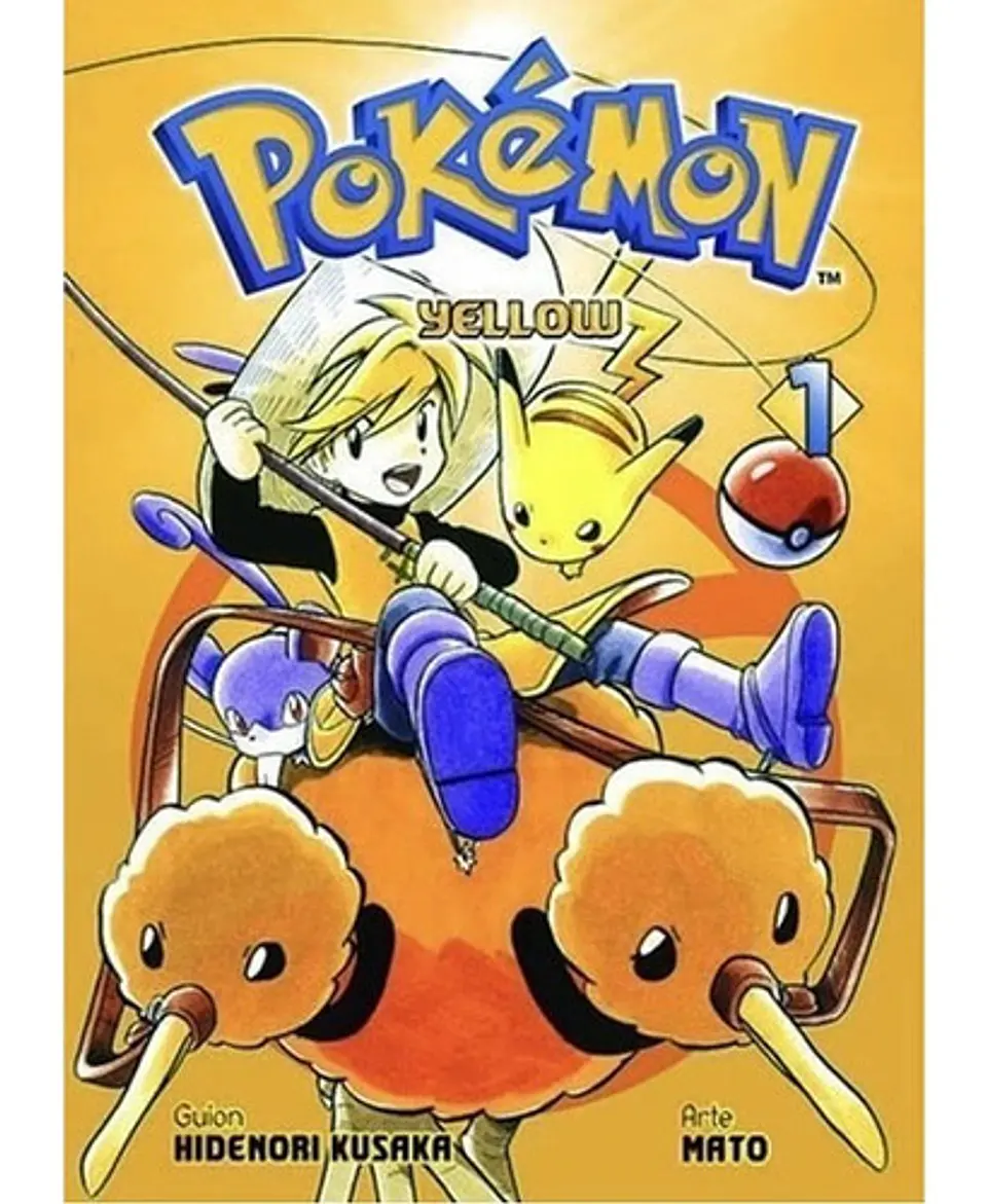 Manga Pokemon: Yellow - Tomo 01 - Panini 1