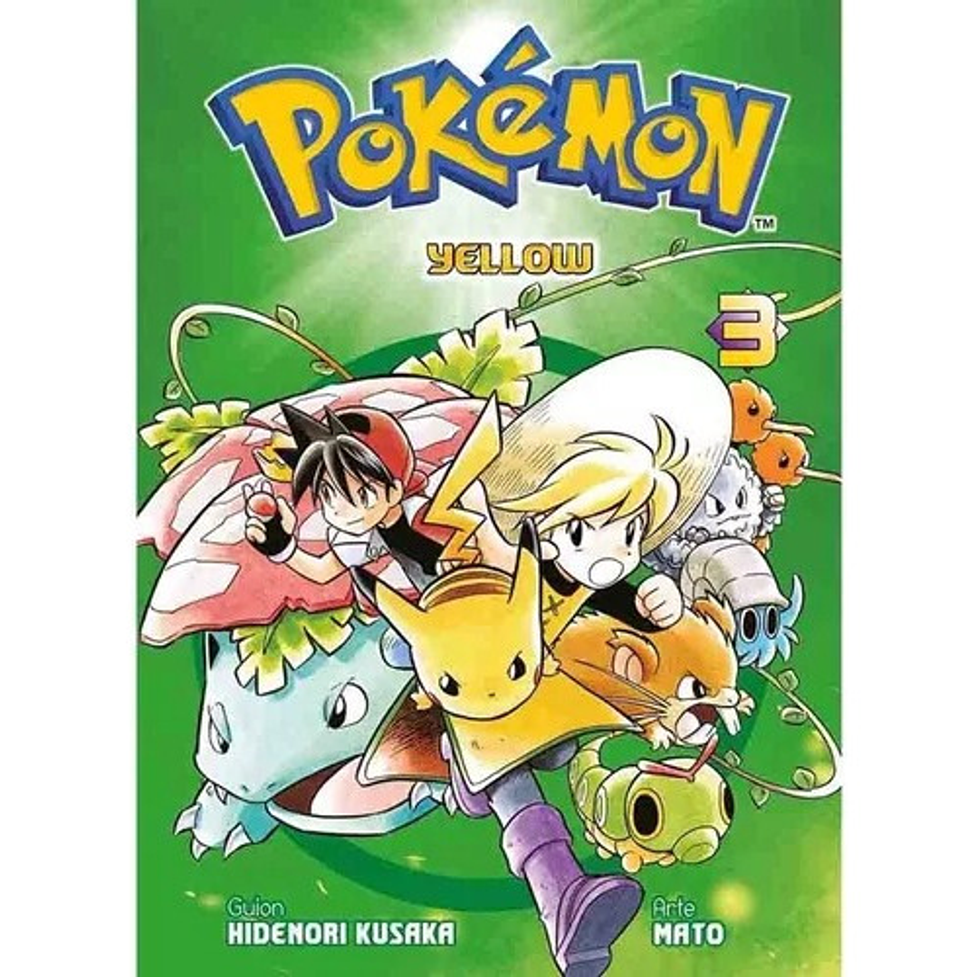 Manga Pokemon: Yellow - Tomo 03 - Panini 1