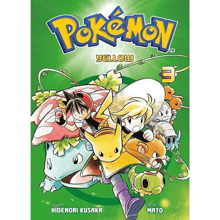 Manga Pokemon: Yellow - Tomo 03 - Panini 1